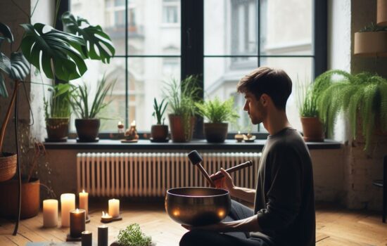 singing bowl house meditation